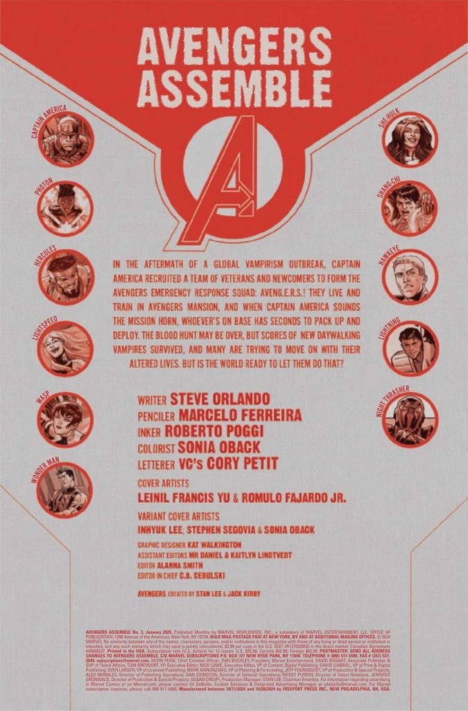 AVENGERS ASSEMBLE #3 (OF 5) INHYUK LEE AVENGERS JACKET VAR