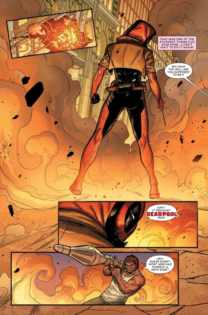 DEADPOOL #7 AMANDA CONNER DOOM VAR