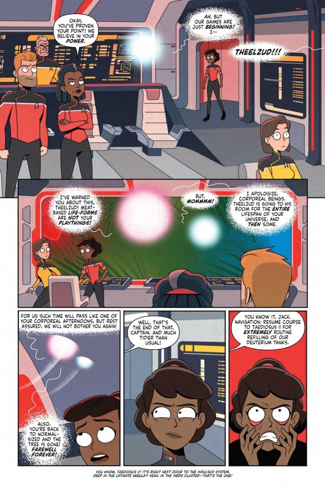 STAR TREK LOWER DECKS #1 CVR B HUANG