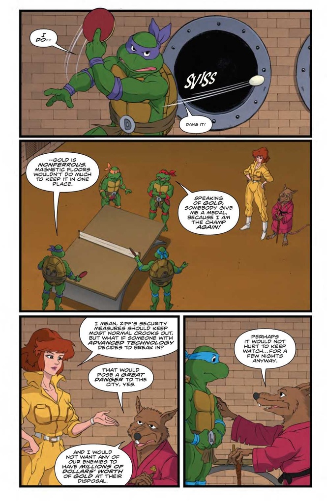 TMNT SATURDAY MORNING ADV #19 CVR A SCHOENING