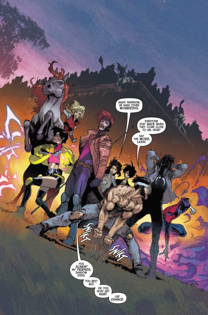 UNCANNY X-MEN #5 MARCUS TO VAR