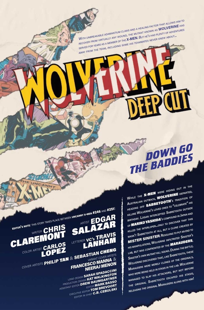 WOLVERINE DEEP CUT #4 (OF 4)