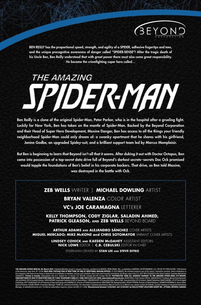 AMAZING SPIDER-MAN #86 MCKONE CLASSIC HOMAGE VAR