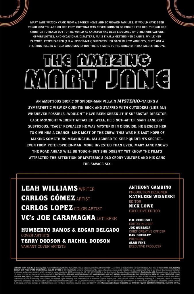 Amazing Mary Jane #2