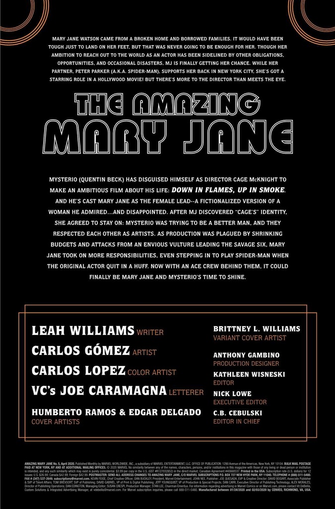 Amazing Mary Jane #5