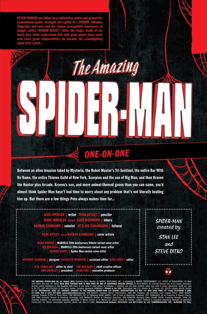 Amazing Spider-Man #24 (Quesada Variant)