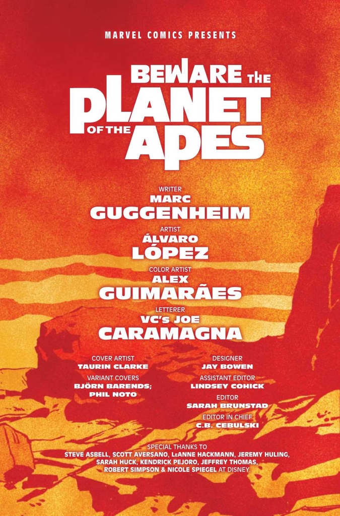 BEWARE THE PLANET OF THE APES #3