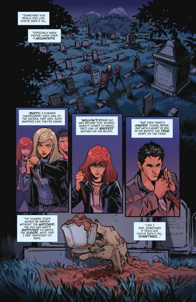 BUFFY THE VAMPIRE SLAYER TEA TIME #1 CVR A ANDOLFO