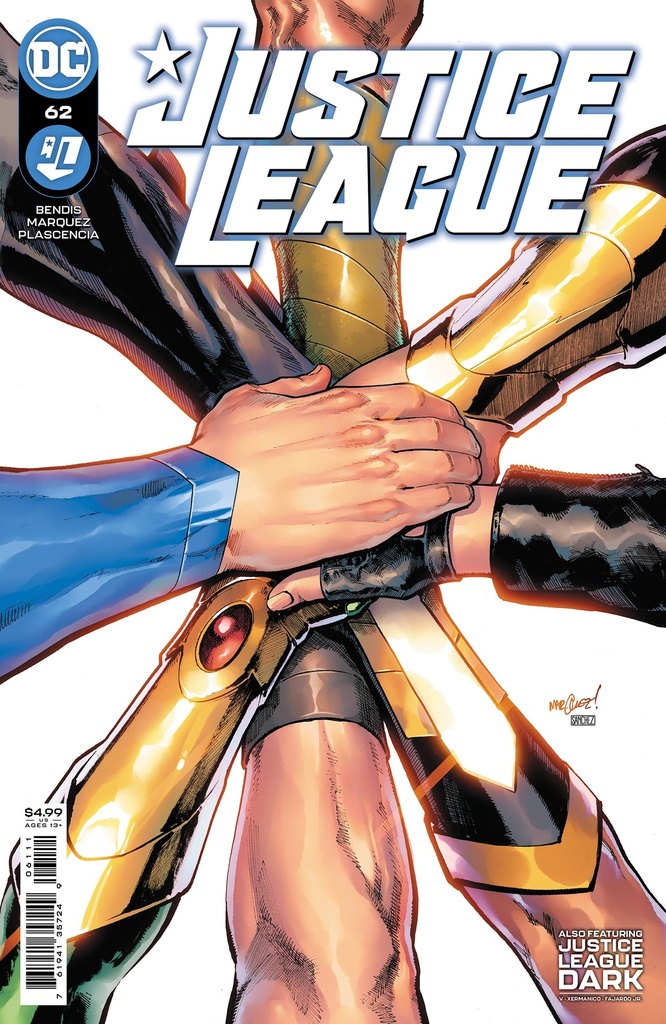 Justice League #62 (Cover A David Marquez)