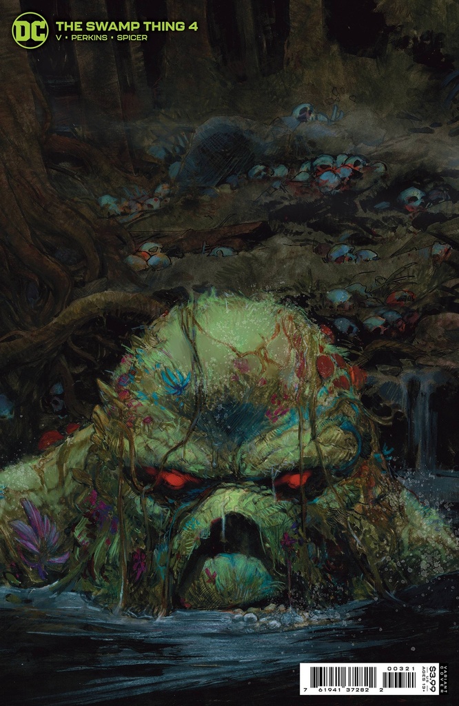 Swamp Thing #4 (Gerardo Zaffino Card Stock Variant)