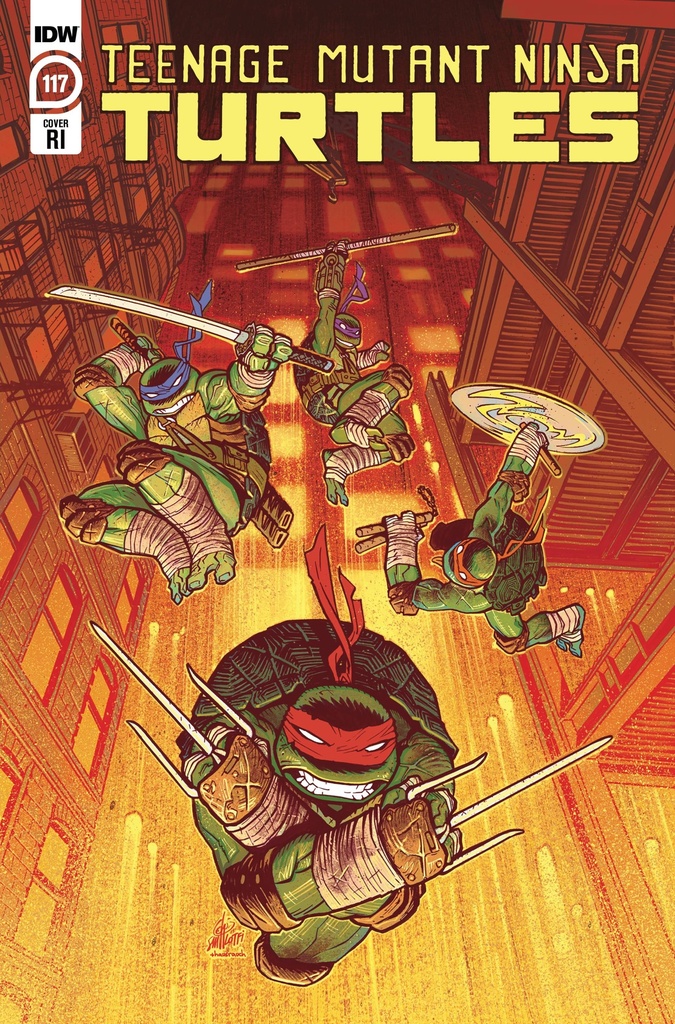 Teenage Mutant Ninja Turtles: Ongoing #117 (1:10 Sam Lofti Variant)