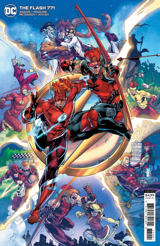 Flash #771 (Brett Booth Card Stock Variant)