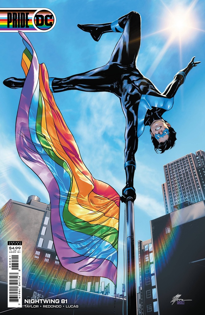 Nightwing #81 (Travis Moore Pride Month Card Stock Variant)