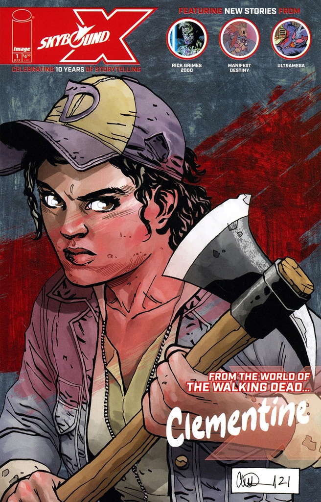 Skybound X #1 (Cover D Charlie Adlard)