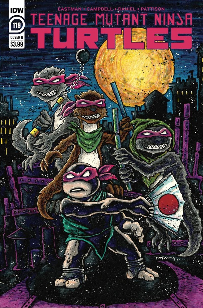 Teenage Mutant Ninja Turtles: Ongoing #119 (Cover B Kevin Eastman)