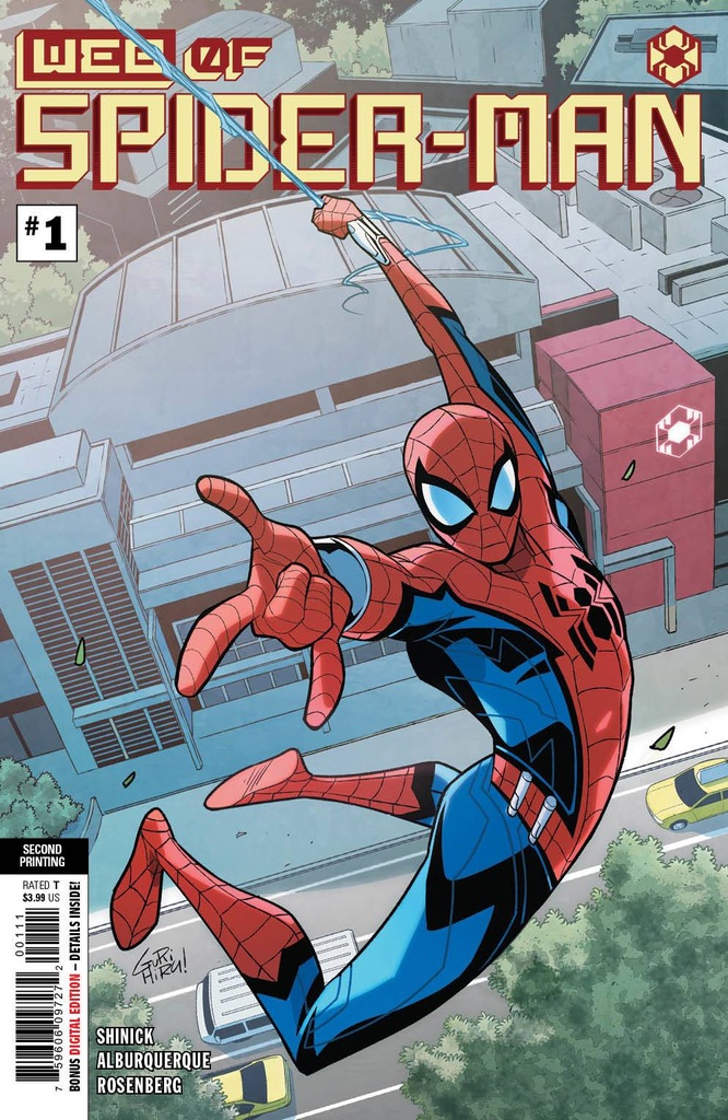 W.E.B. Of Spider-Man #1 of 5 (2nd Printing Gurihiru Variant)