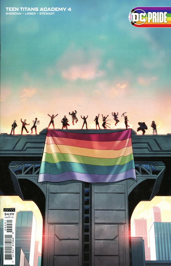 Teen Titans Academy #4 (Pride Month Card Stock Variant)