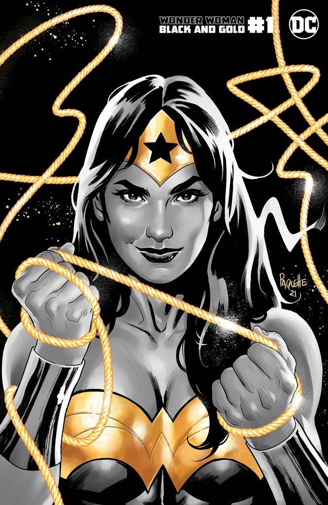 Wonder Woman: Black & Gold #1 (Yanick Paquette Variant)