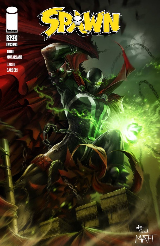 Spawn #320 (Cover C Francesco Mattina)