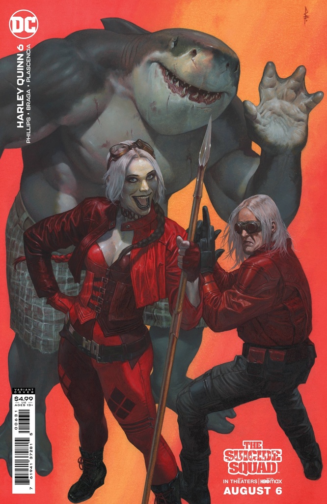 Harley Quinn #6 (Riccardo Federici Suicide Squad Movie Card Stock Variant)