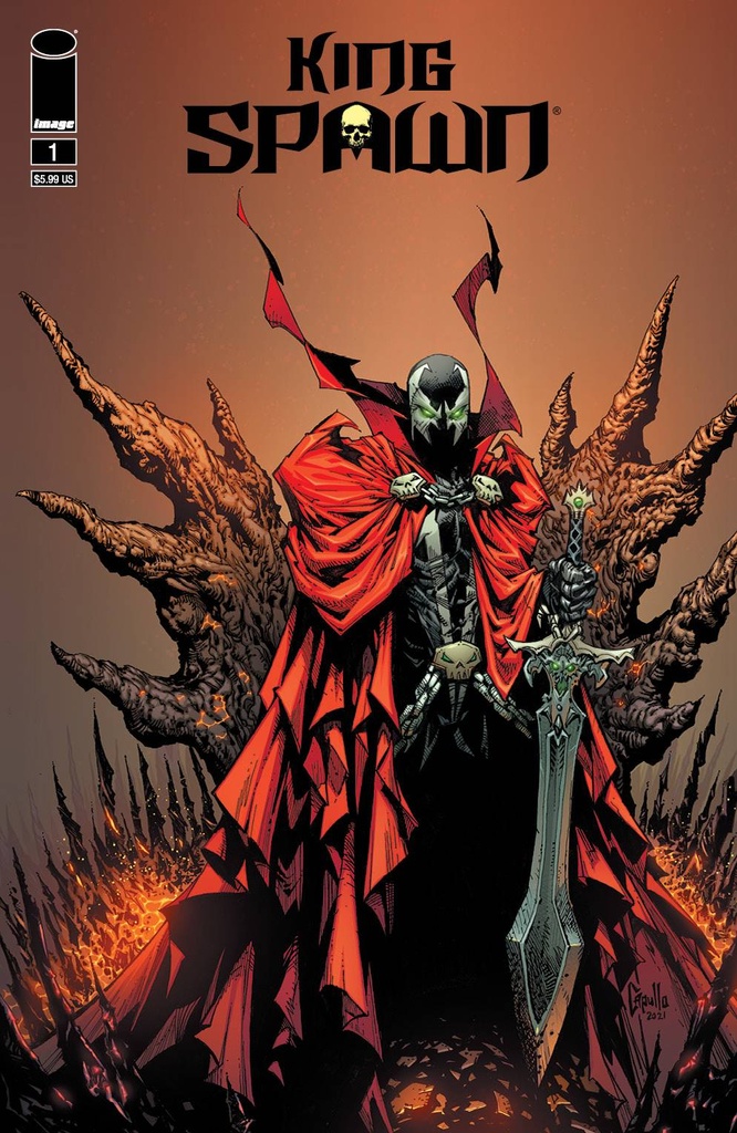 King Spawn #1 (Cover E Greg Capullo)