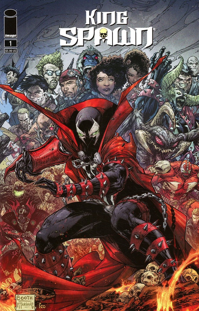 King Spawn #1 (Cover F Brett Booth)