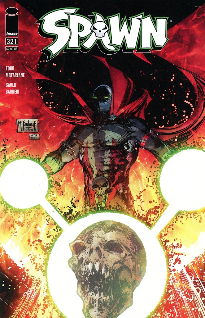 Spawn #321 (Cover B Todd McFarlane)