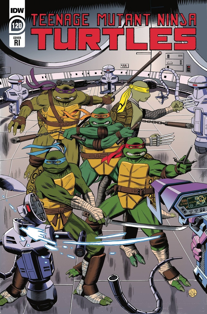 Teenage Mutant Ninja Turtles: Ongoing #120 (1:10 DJ Bryant Variant)