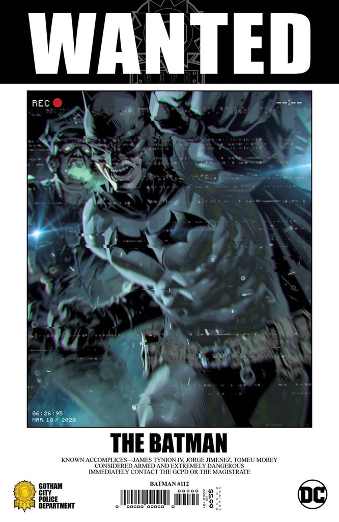 Batman #112 (1:50 Kael Ngu Card Stock Variant)