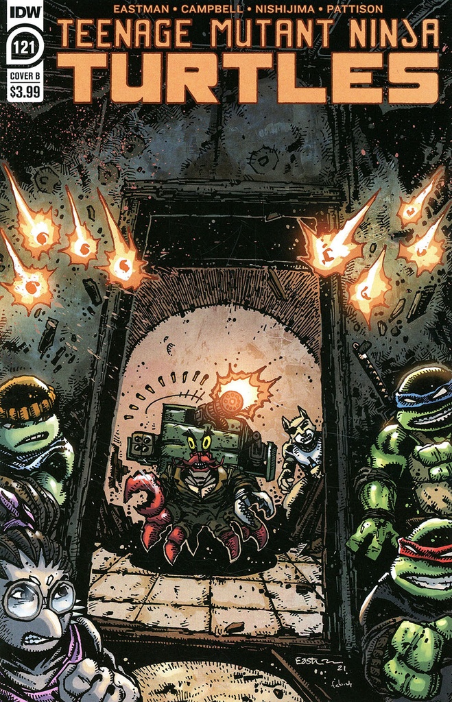 Teenage Mutant Ninja Turtles: Ongoing #121 (Cover B Kevin Eastman)