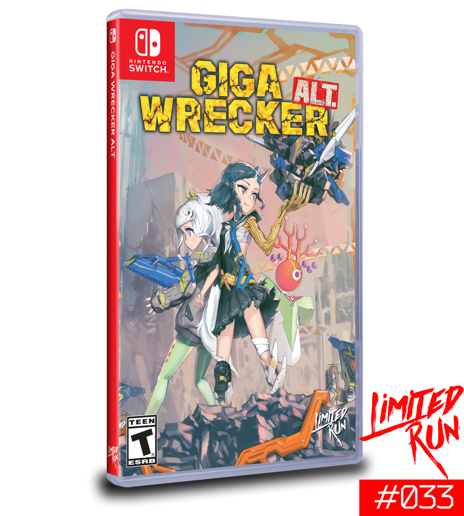 Limited Run #33: GIGA WRECKER ALT - Nintendo Switch