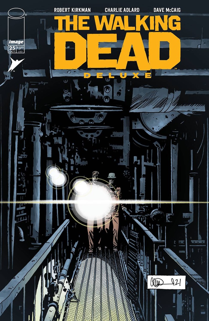 The Walking Dead: Deluxe #25 (Cover C Charlie Adlard)