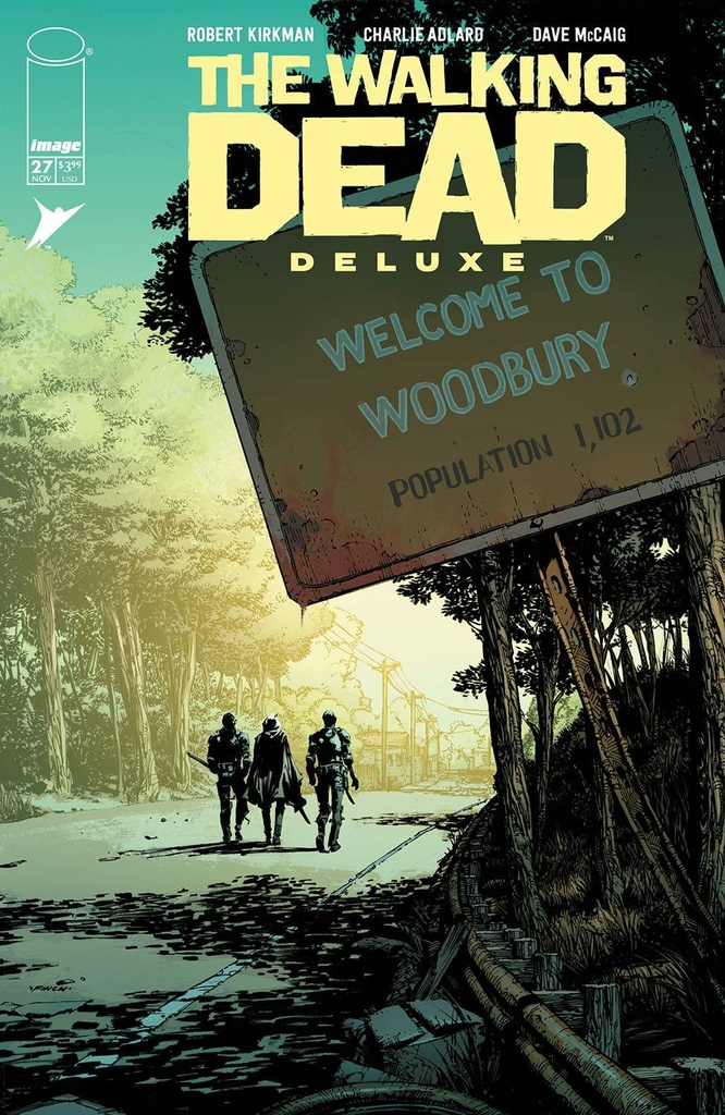 The Walking Dead: Deluxe #27 (Cover A David Finch & Dave McCaig)