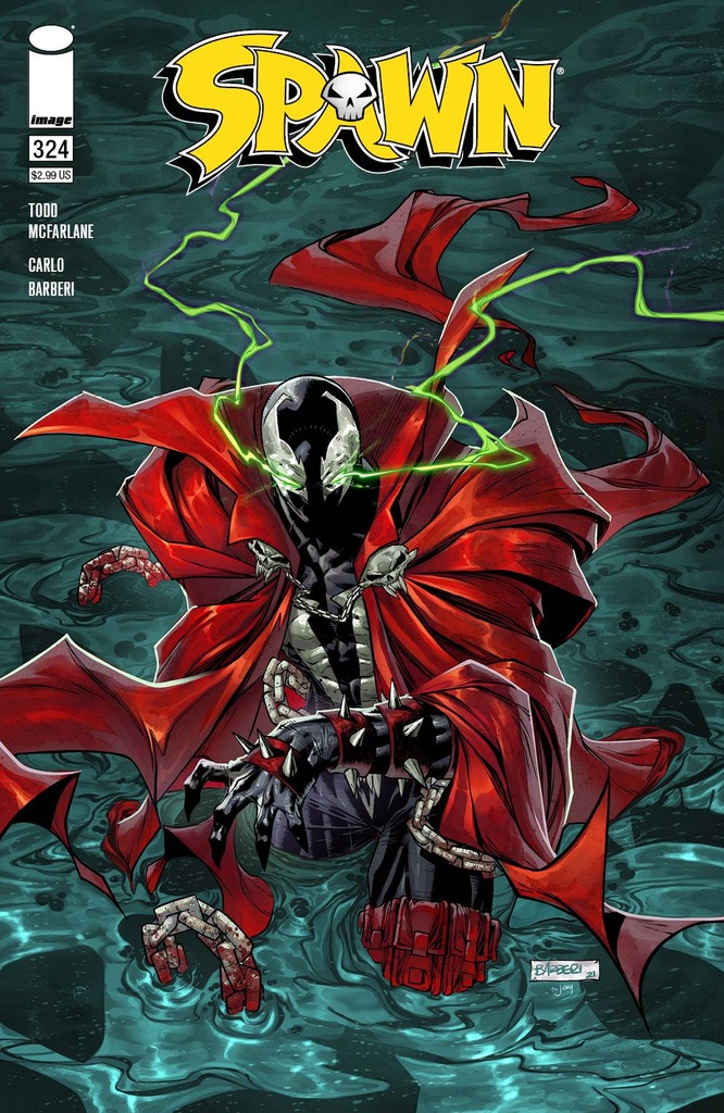 Spawn #324 (Cover B Carlo Barberi)