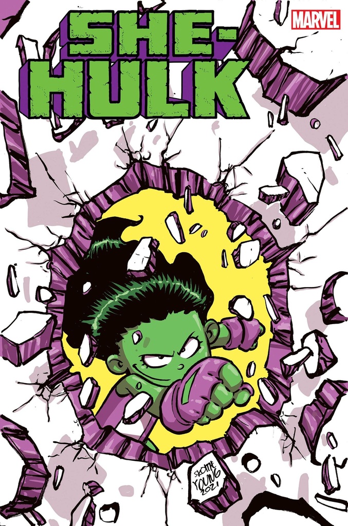 She-Hulk #1 (Skottie Young Variant)