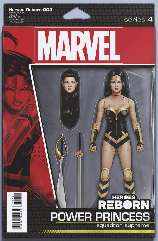 Heroes Reborn #2 of 7 (John Tyler Christopher Action Figure Variant)