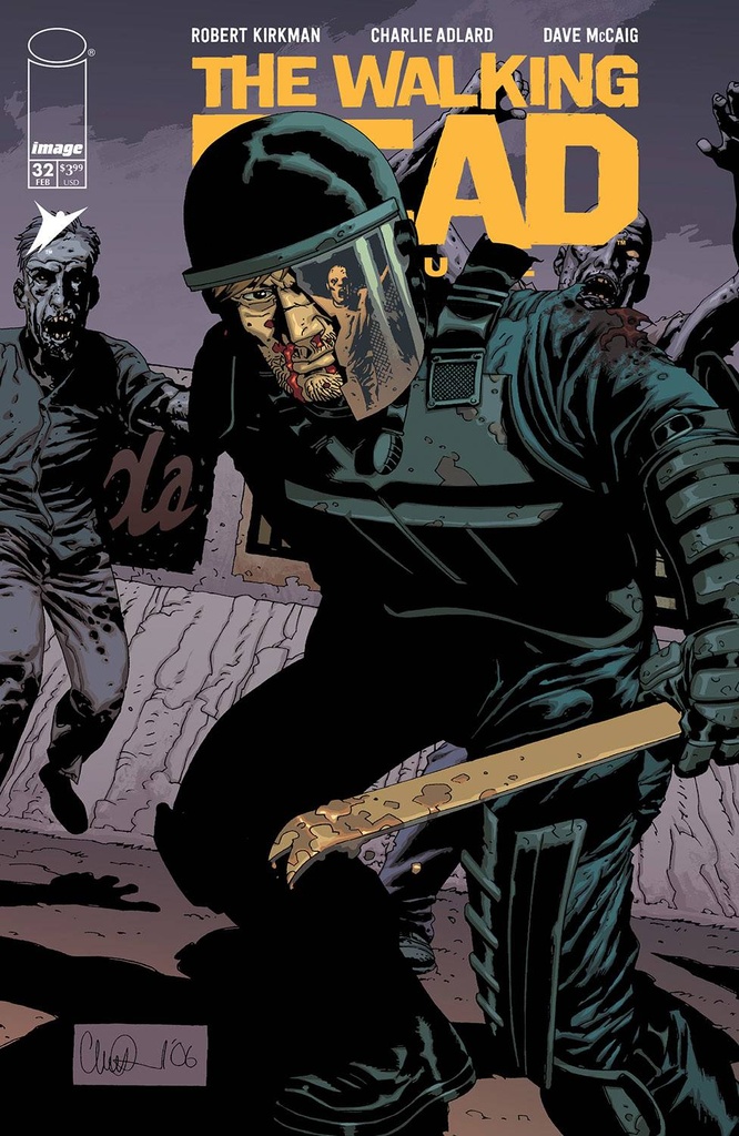 The Walking Dead: Deluxe #32 (Cover B Charlie Adlard & Dave McCaig)