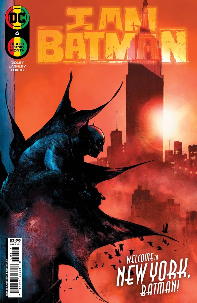 I Am Batman #6 (Cover A Olivier Coipel)