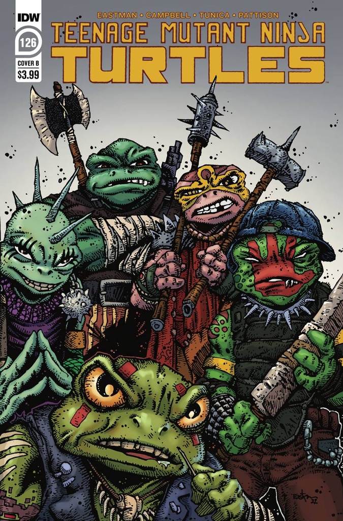 Teenage Mutant Ninja Turtles: Ongoing #126 (Cover B Kevin Eastman)