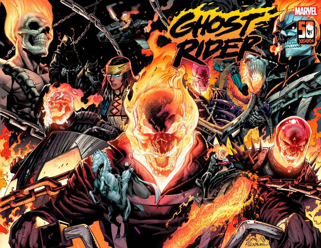 Ghost Rider #1 (Ryan Stegman Wraparound Variant)