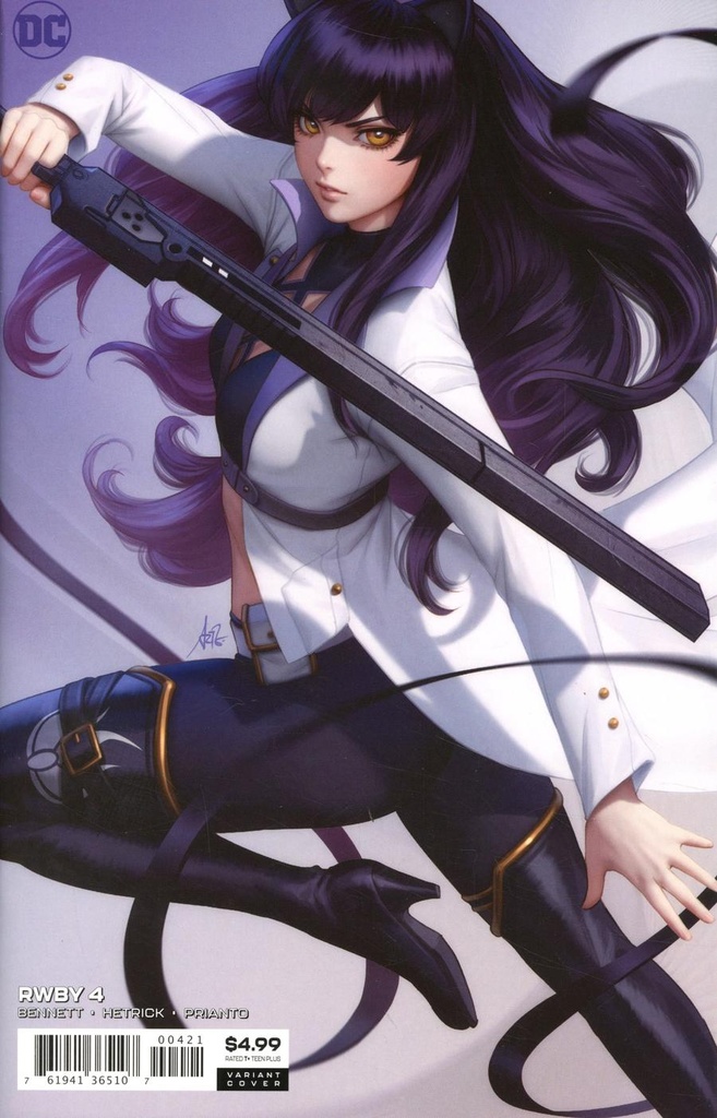 RWBY #4 of 7 (Stanley Artgerm Lau Card Stock Variant)