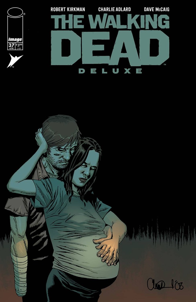 The Walking Dead: Deluxe #37 (Cover B Charlie Adlard & Dave McCaig)