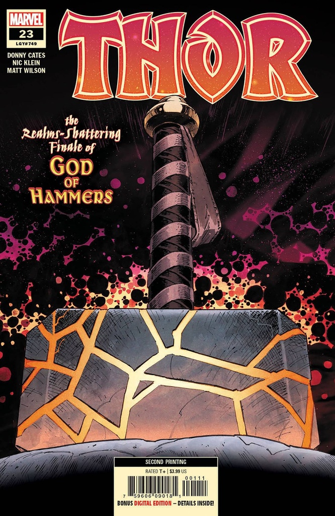 Thor #23 (2nd Printing Nic Klein Variant)