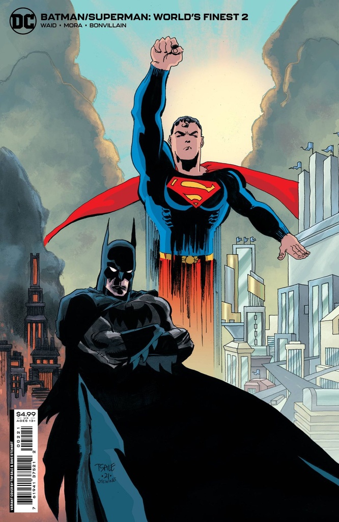 Batman/Superman: Worlds Finest #2 (Cover B Tim Sale Card Stock Variant)