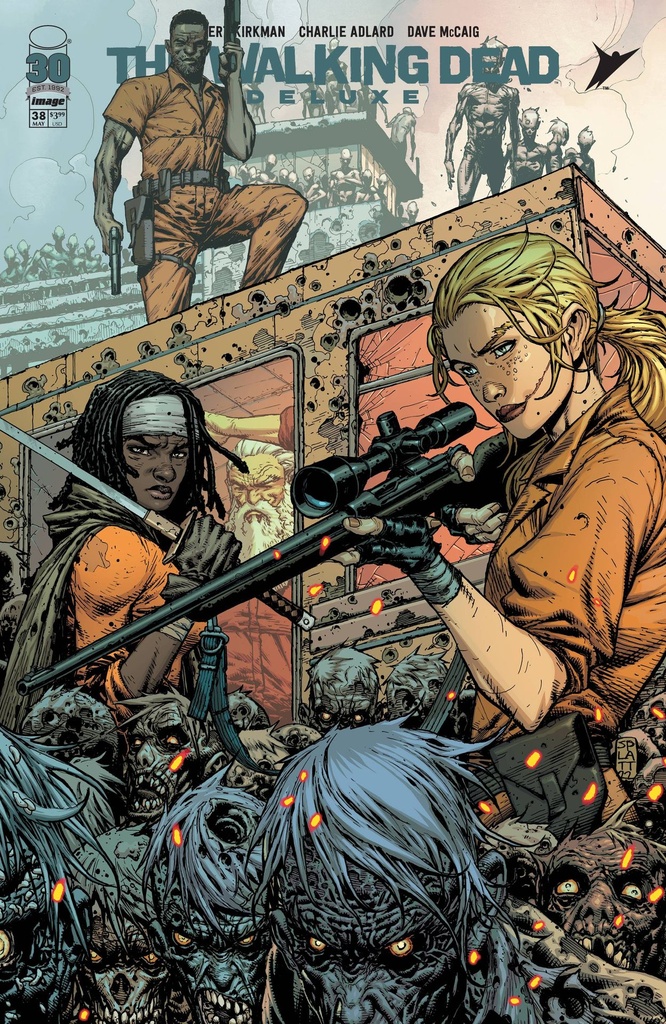 The Walking Dead: Deluxe #38 (Cover C Stephen Platt & Dave McCaig)