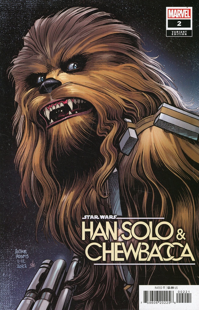 Star Wars: Han Solo & Chewbacca #2 (Arthur Adams Variant)