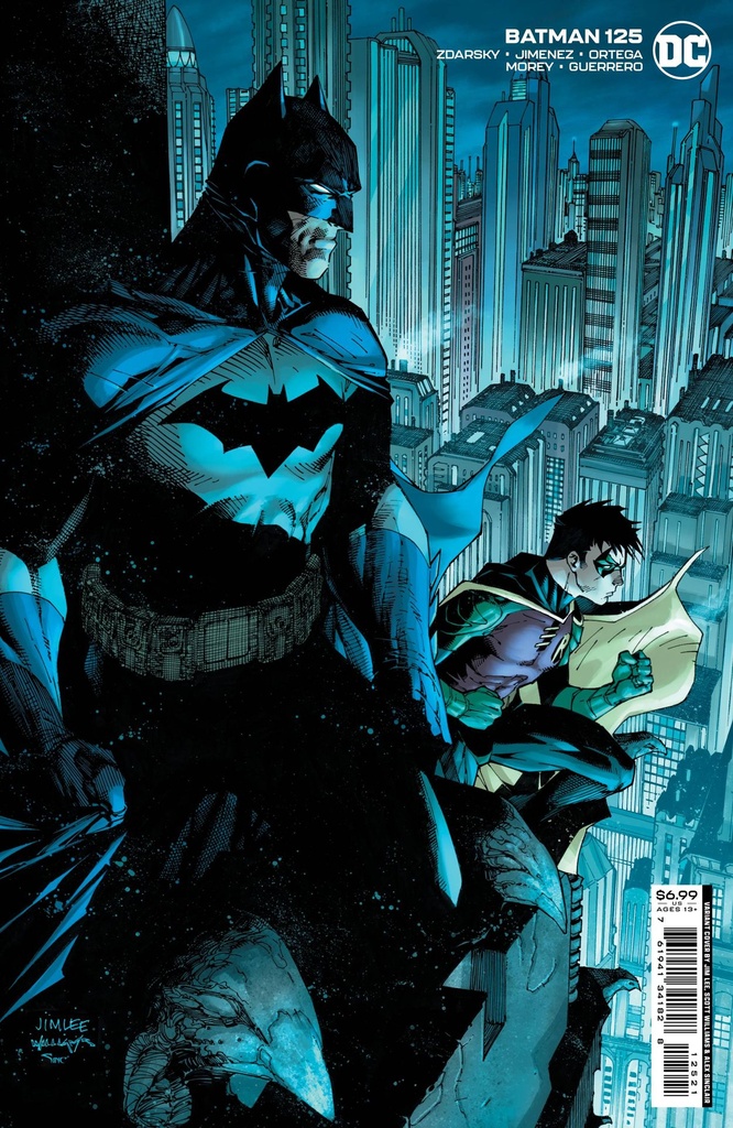 Batman #125 (Cover B Jim Lee & Scott Williams Card Stock Variant)