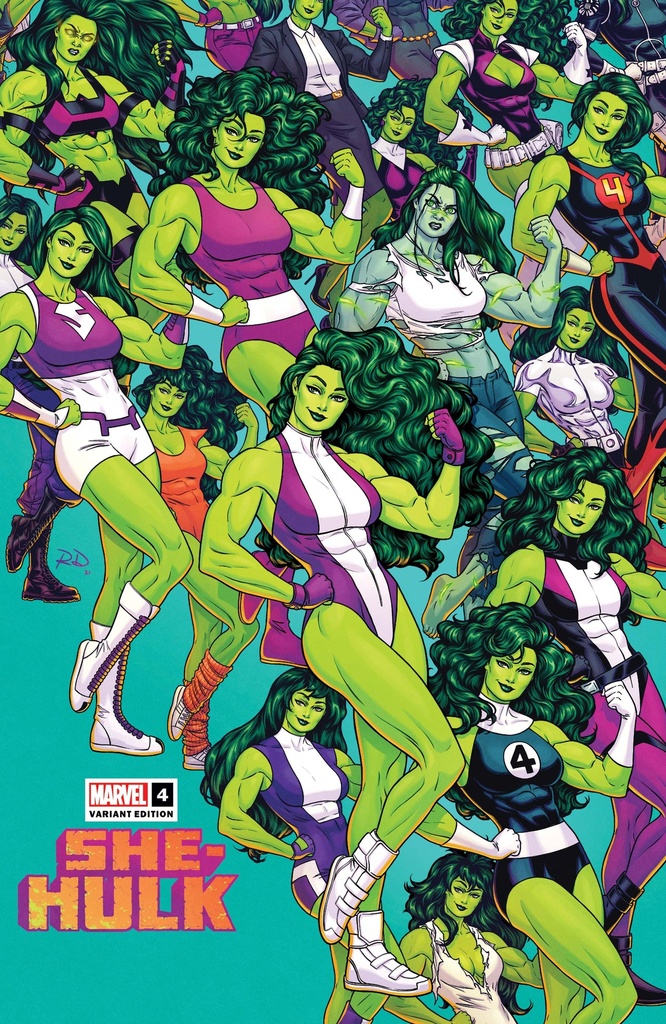 She-Hulk #4 (Russell Dauterman Variant)