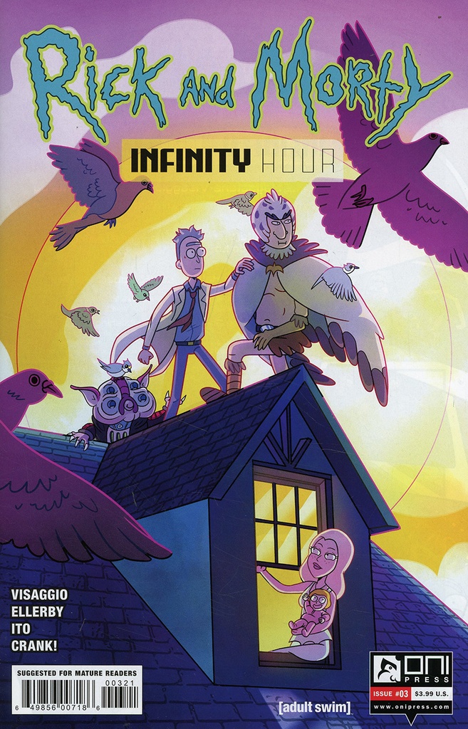 Rick and Morty: Infinity Hour #3 (Cover B Abigail Starling)