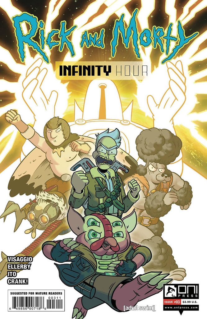 Rick and Morty: Infinity Hour #3 (Cover A Leonardo Ito)